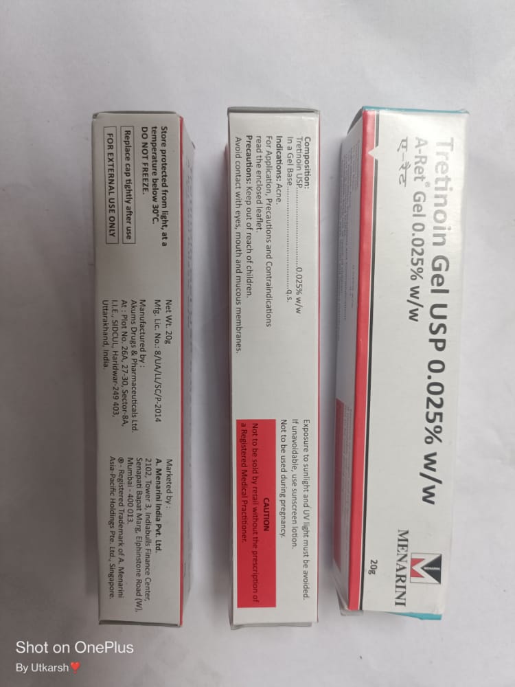 A-RET GEL 0.025% (Cancer gel)