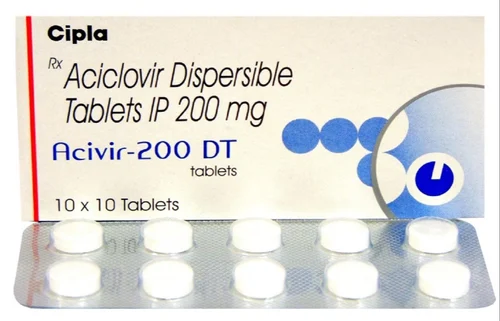 Acivir 200mg DT Tablet