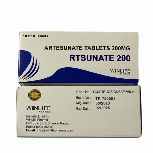 Artesunate Rtsunate 200 mg tablet
