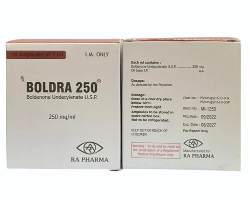 Boldra 250 Mg Injection(VETERINARY)