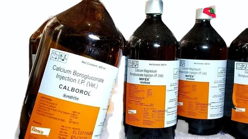 450ml Calborol Calcium Borogluconate Injection