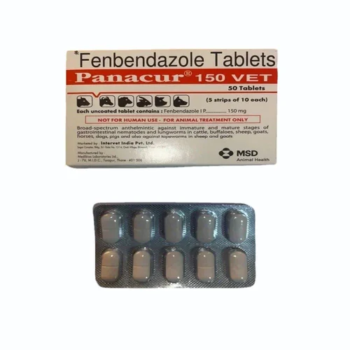 150mg Panacur Fenbendazole Tablets