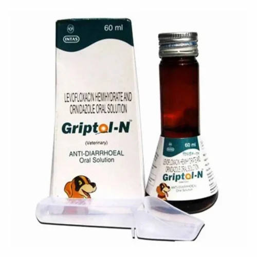 levofloxacin-hemhydrate-and-ornidazole-oral-solution-500x500 100ml Griptal-N Levofloxacin Hemhydrate Ornidazole Oral Solution
