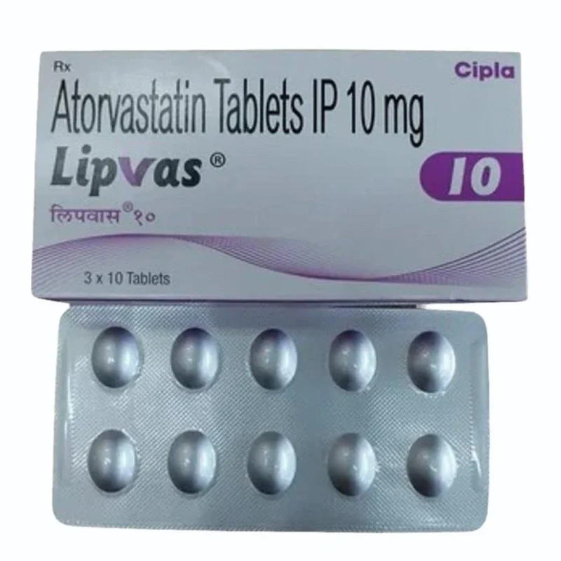 Lipvas 10 mg Tablet
