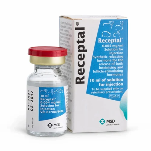 receptal-injection-10ml-500x500 0.004mg Receptal Synthetic Releasing Hormone Injection
