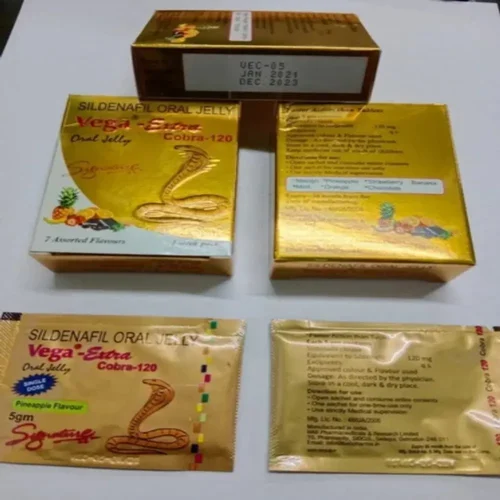 VEGA-EXTRA COBRA 120MG ORAL JELLY