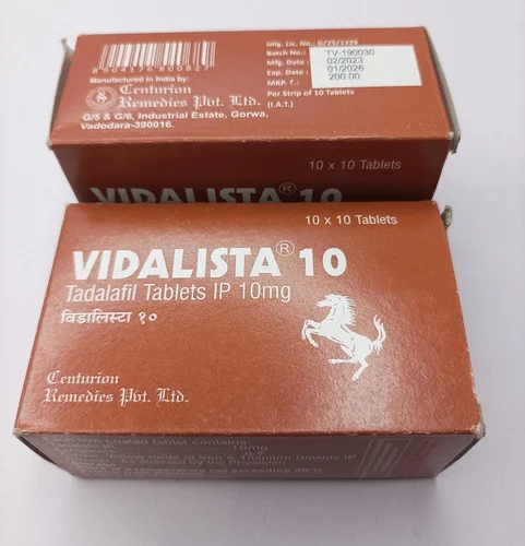 Vidalista 10 Mg Tadalafil Tablets