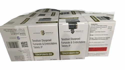 200mg Tenofoshiv-Em Emtricitabine Tablets