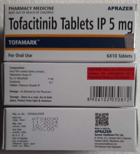 5mg Tofamark Tofacitinib Tablets