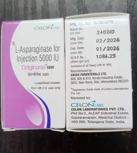 Celginase 5000 IU Injection